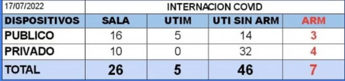 Se registraron 309 nuevos casos de covid-19 en la provincia