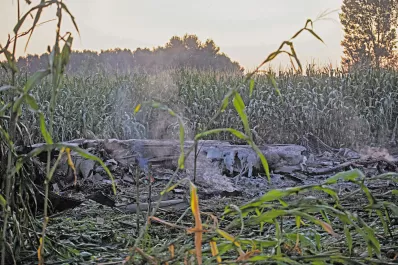 Cayó un avión ucraniano con 11 toneladas de armas