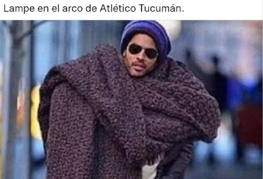 El look del arquero de Atlético Tucumán sigue dando que hablar: mirá los memes