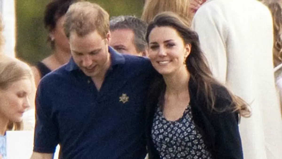 Kate Middleton y Guillermo. 
