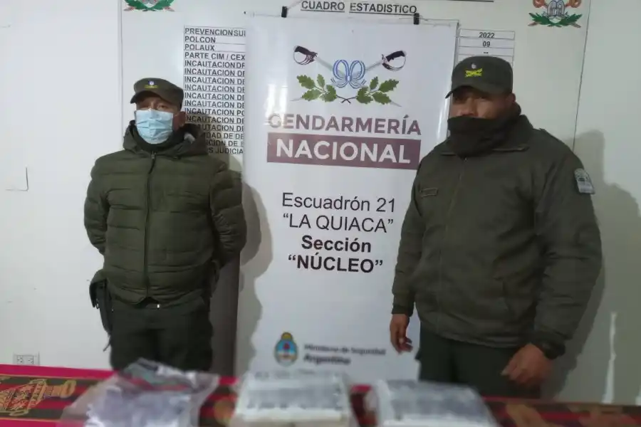 Foto tomada de Gendarmería Nacional.