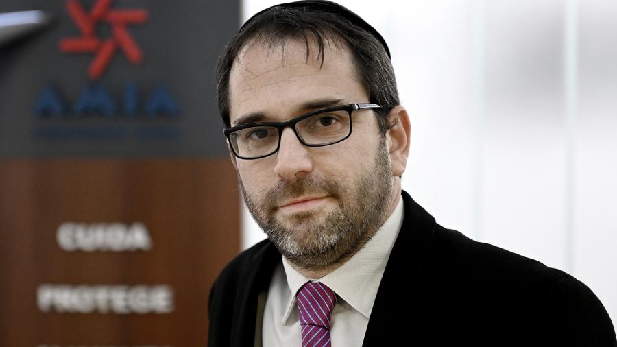 Amos Linetzky es el nuevo titular de la mutual judía (Prensa AMIA).