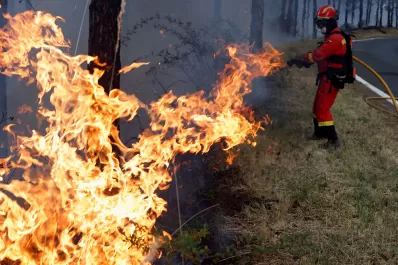 Ola de calor en Europa: Imágenes de un continente en llamas