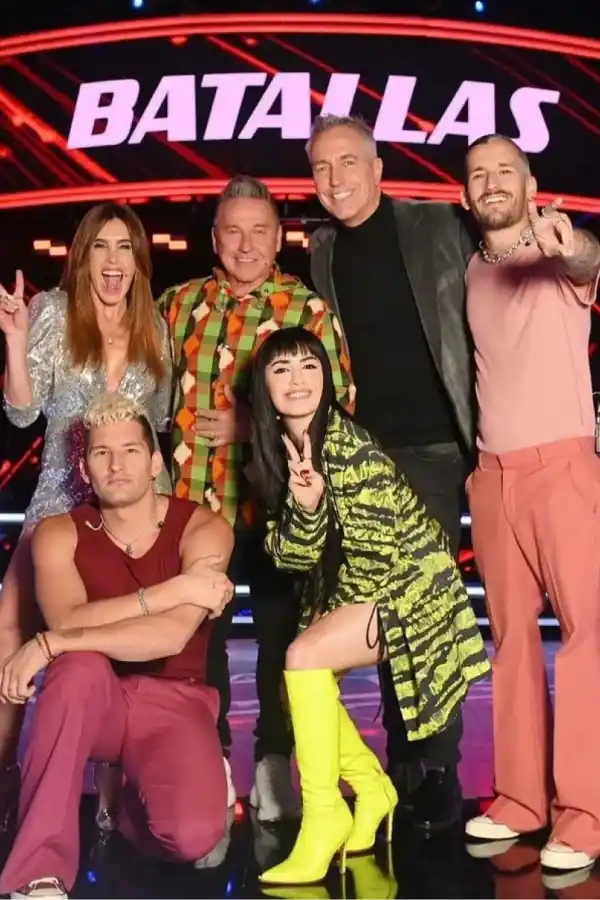 El jurado de La Voz Argentina.