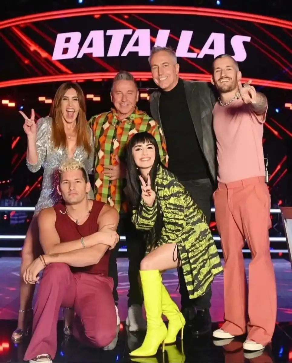 El jurado de La Voz Argentina.