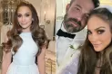 Jennifer López y el misterio de sus vestidos de novia