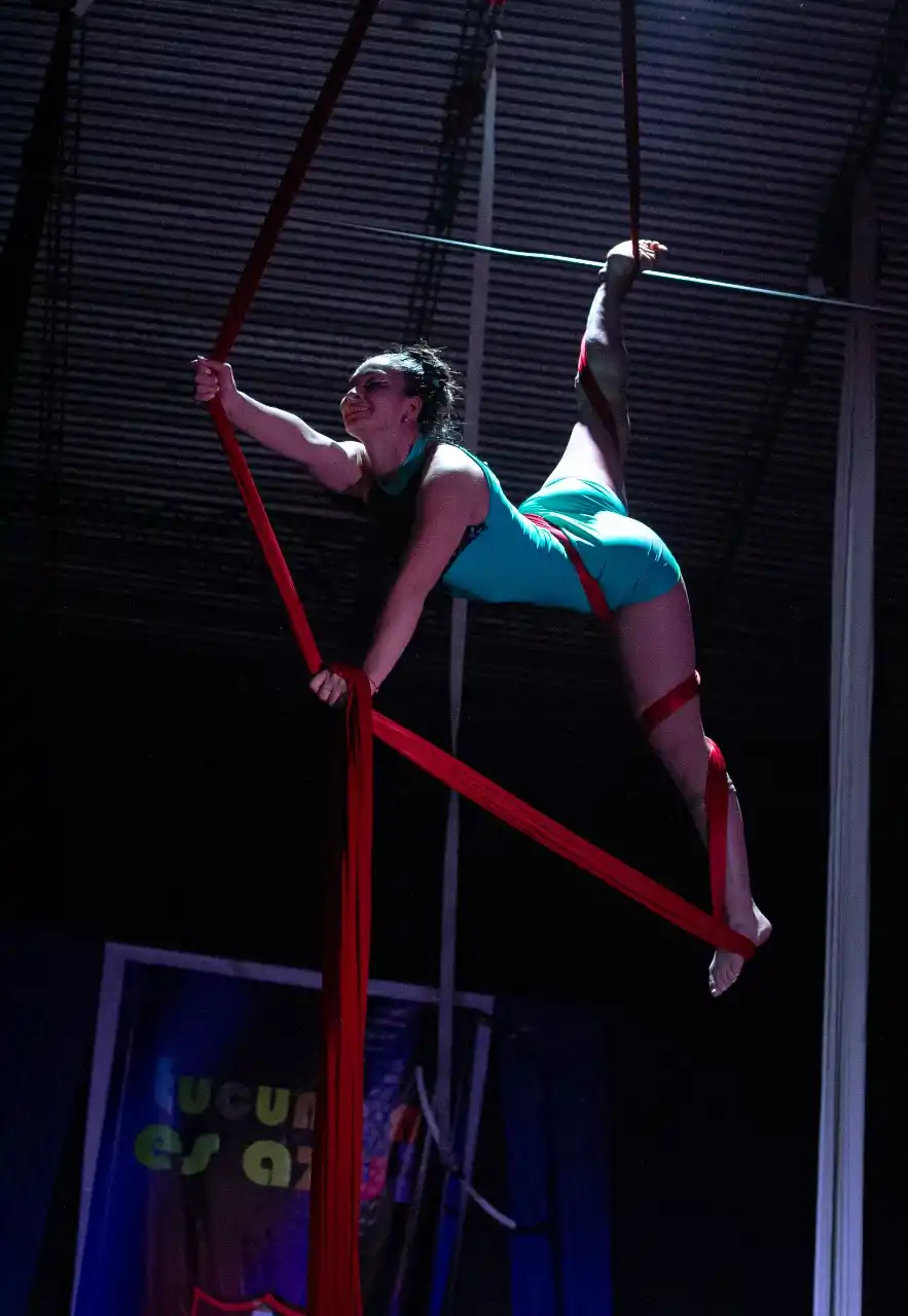 TALENTO. Giuliana Salomón, de Acrobacias Concepción.