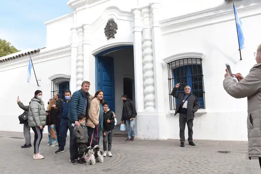 Llegaron desde Posadas para disfrutar de las vacaciones de invierno en familia.