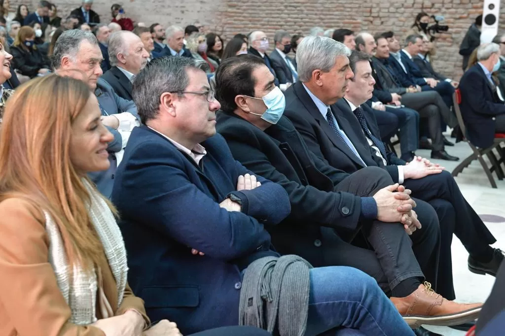 Mansilla representó al Gobierno de Tucumán en el acto encabezado por Alberto Fernández. Foto de Prensa HLT