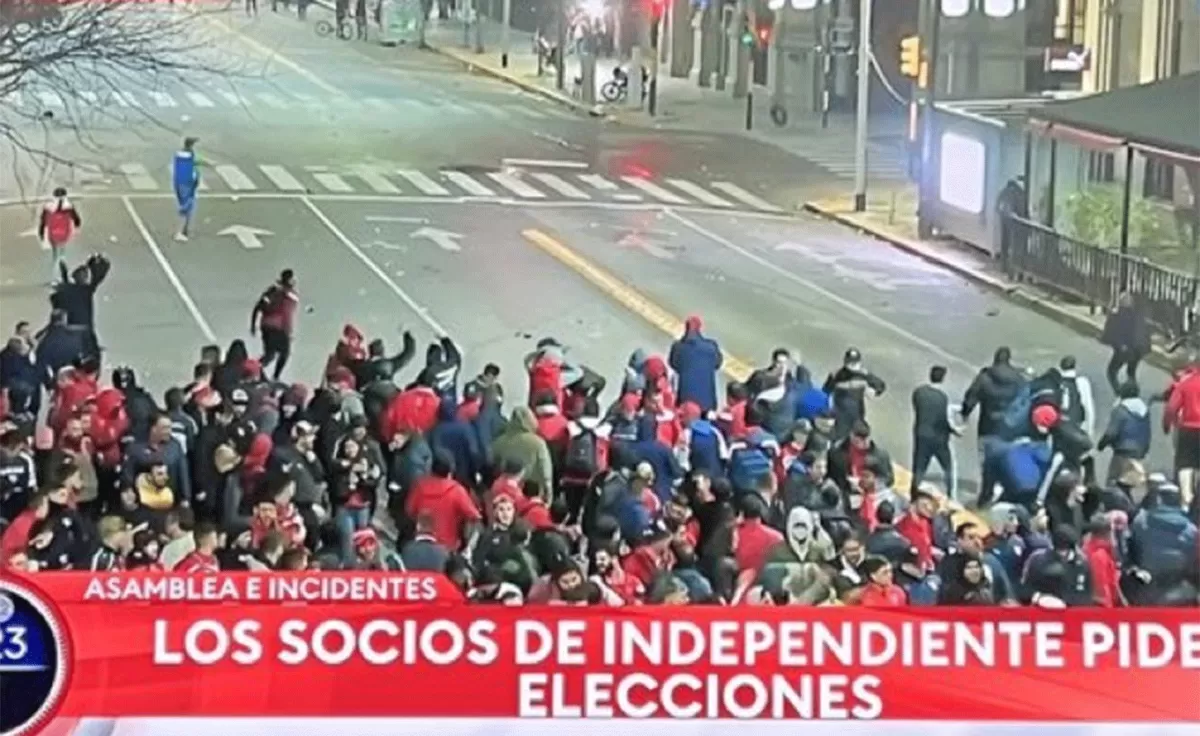 Por incidentes en una sede de Independiente, suspendieron el partido ante Atlético Tucumán