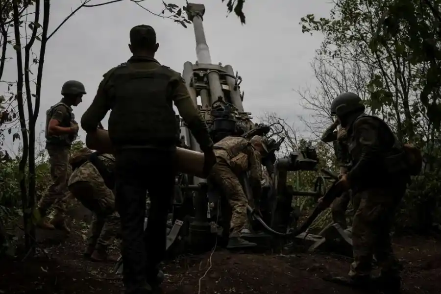 ARMAS. Con lanzacohetes, ucranianos encabezan la defensa de Jarkov.  