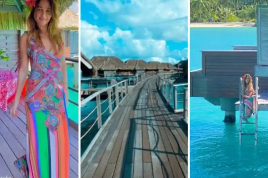 Las paradisíacas vacaciones de Verónica Lozano en la Polinesia