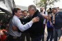 El saludo de Jaldo con Sánchez en la Feria de Simoca y la charla entre radicales