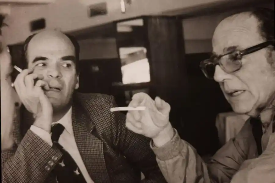 CUMBRE DE HISTORIADORES. Páez de la Torre y Félix Luna.