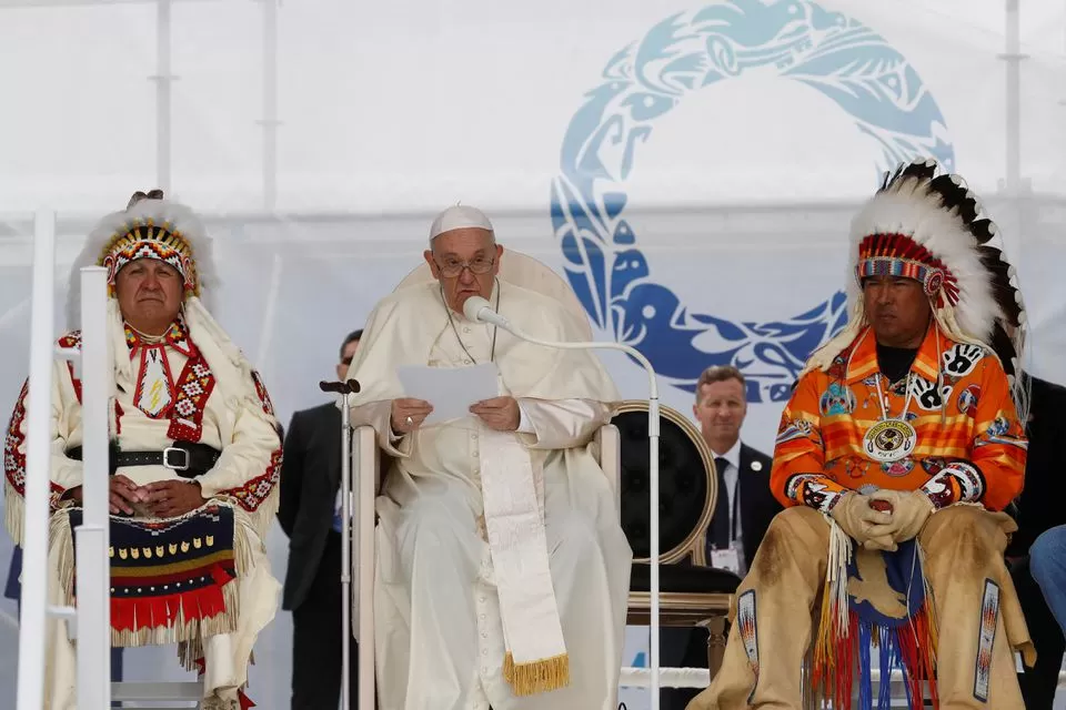 El Papa pide disculpas, en Canadá