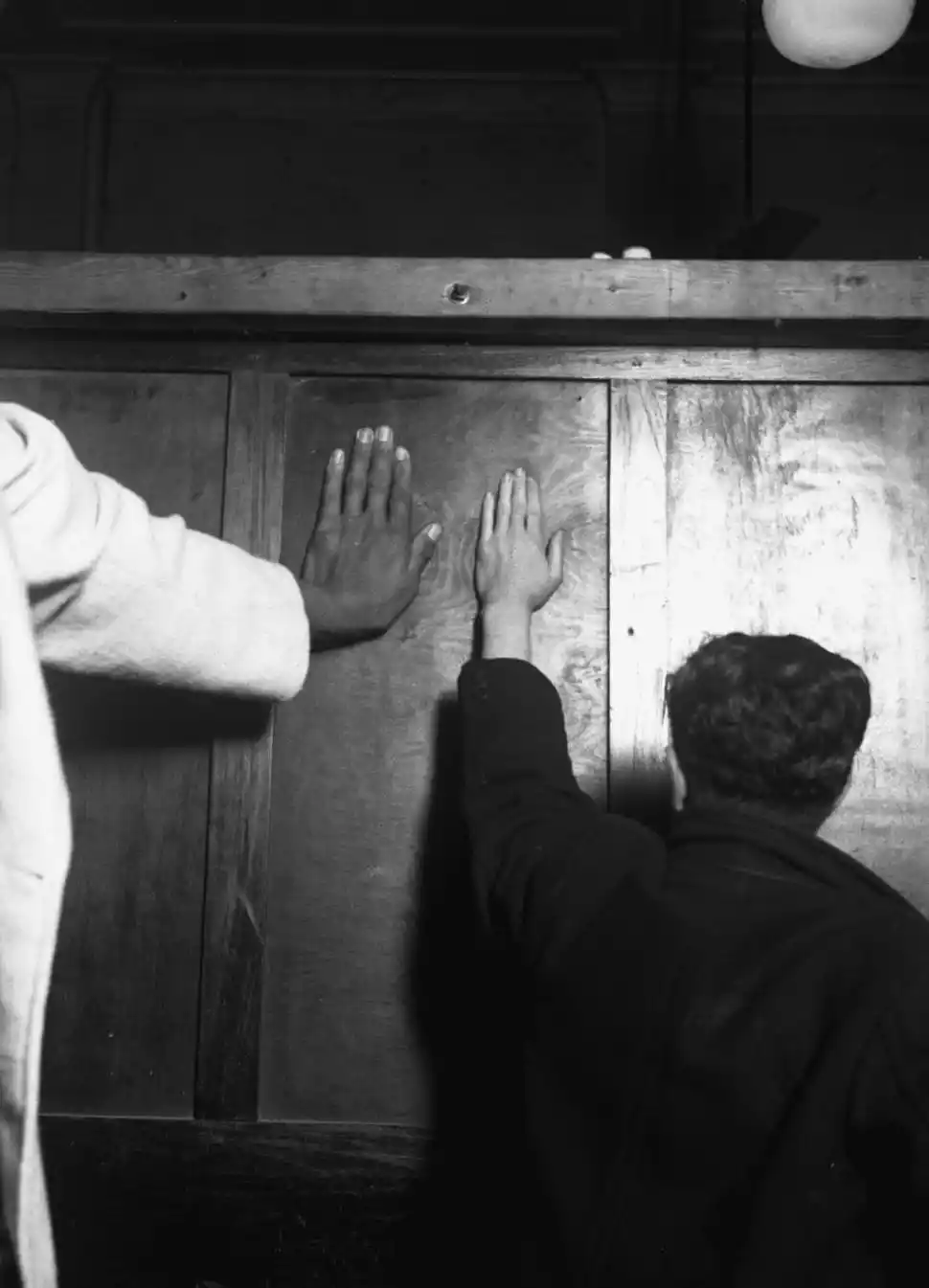 MANO A MANO. Las proporciones del gigante eran increíbles. 