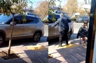 Mario Negri estacionó sobre una rampa para personas con discapacidad: fuerte escrache en las redes