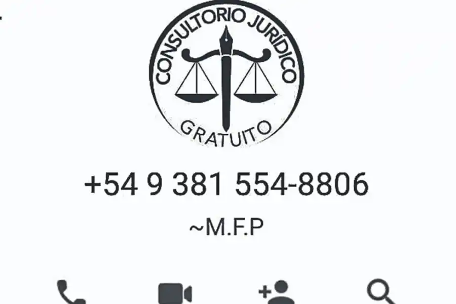 FALSO II. El contacto con el que los chantajistas mienten que son defensores oficiales. 