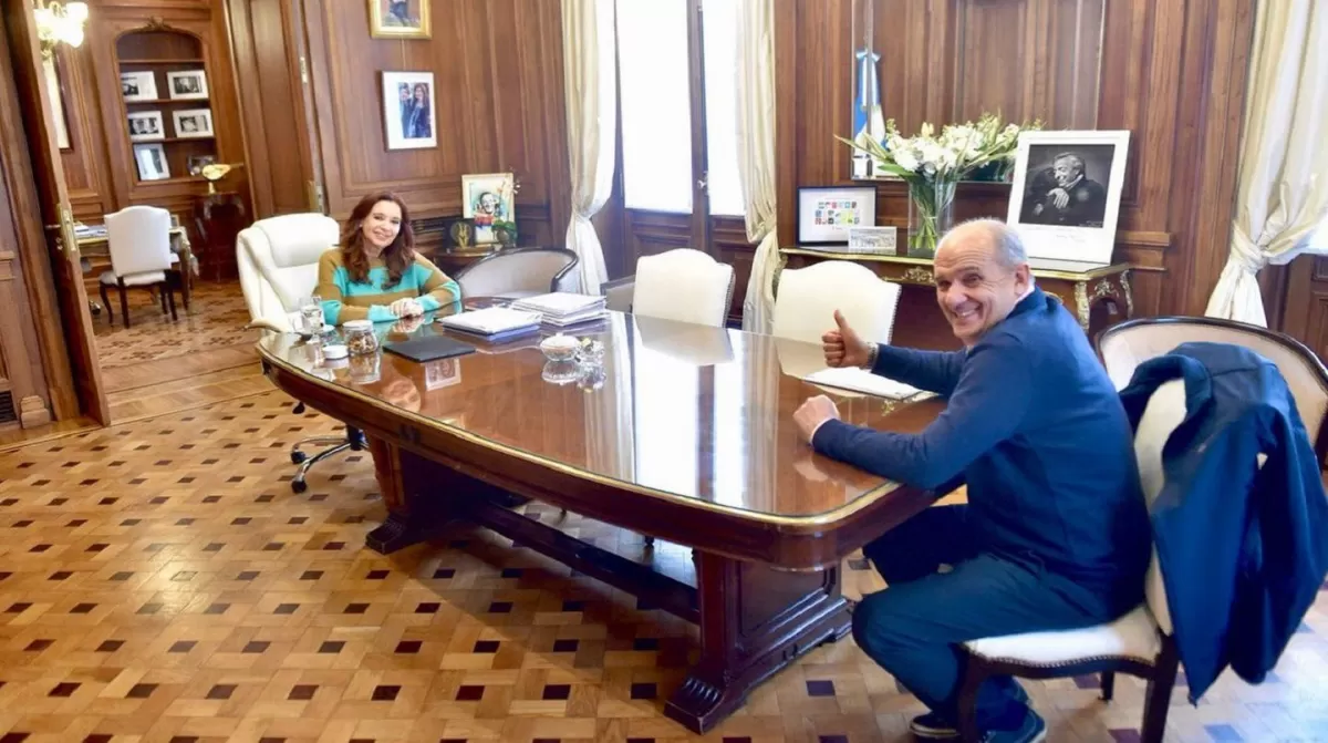 Semanas atrás, Zurro se reunió con Cristina Kirchner.