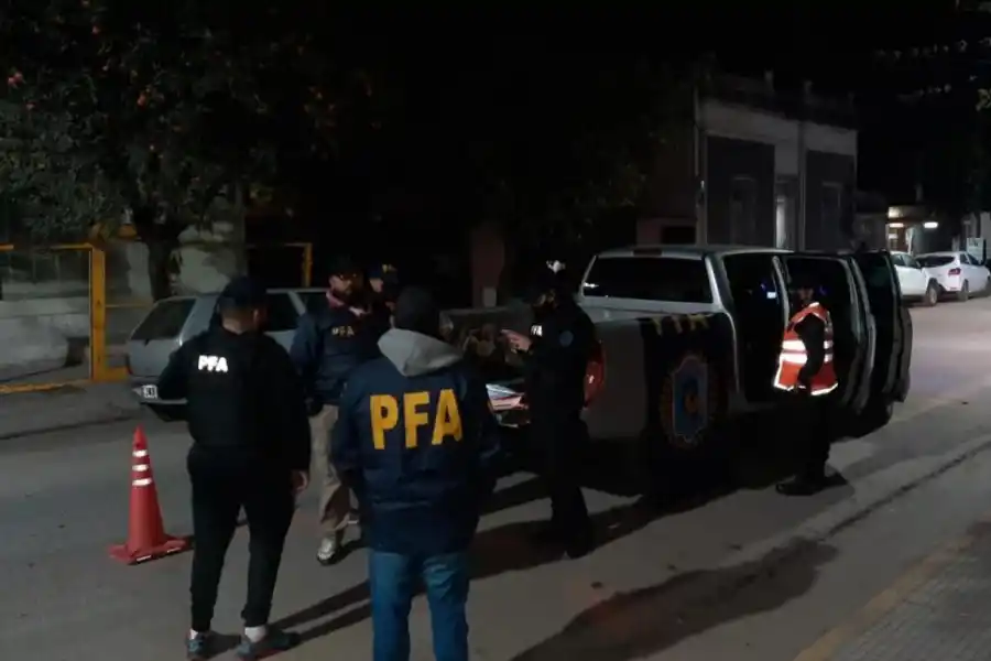 Operativo en Aguilares. 