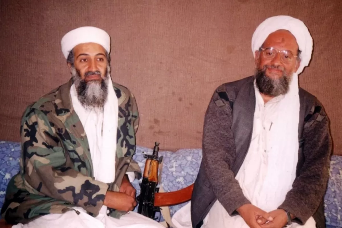 Bin Laden y Ayman al-Zawahri.