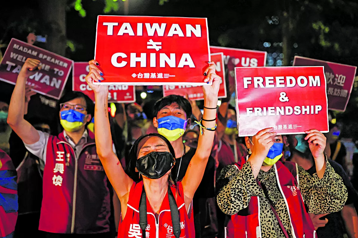 La llegada de Pelosi a Taiwán tensa la relación con China