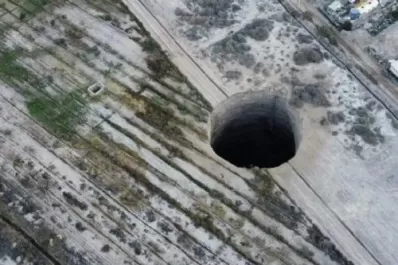 Chile: se abrió un gran agujero cerca de mina de cobre