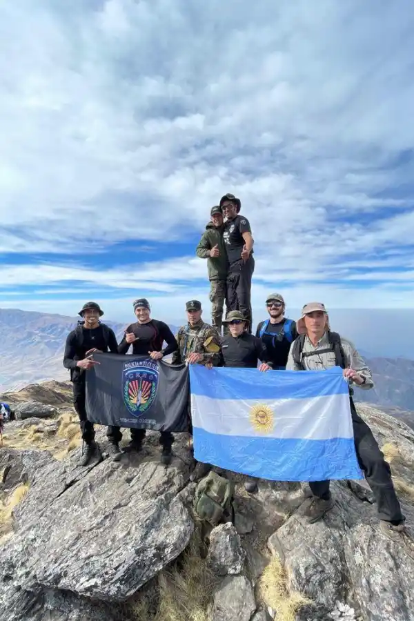 En la cumbre con los expertos.