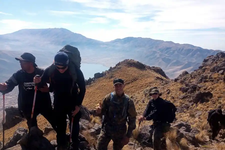 Capacitaron a policías del CERO en búsqueda y rescate en zonas de montaña