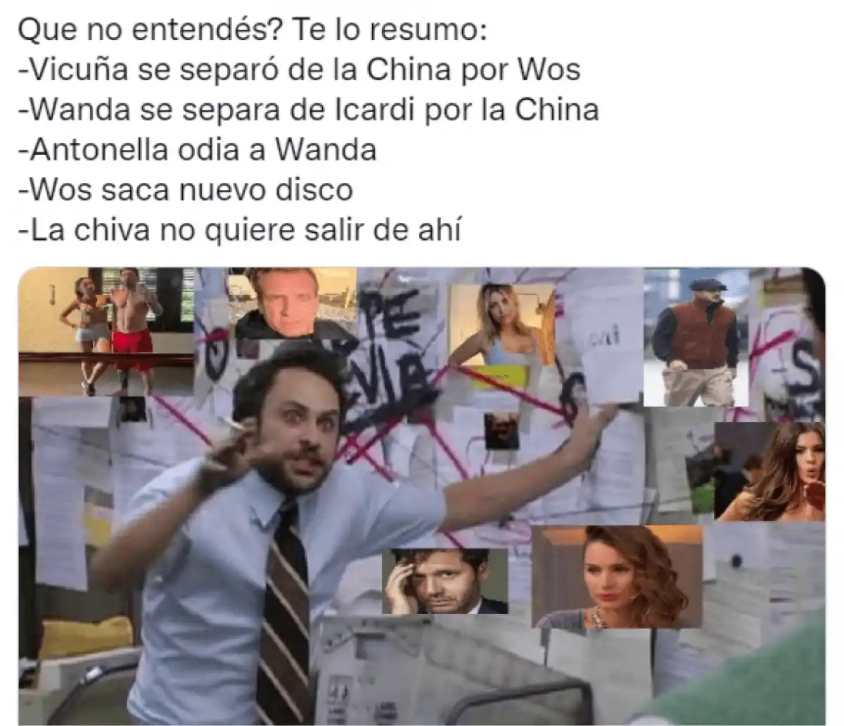 Wanda Nara le pidió el divorcio a Mauro Icardi y generó una oleada de memes