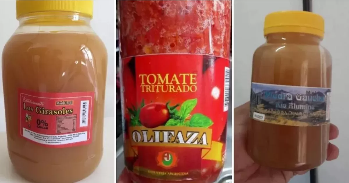 Anmat prohibió una reconocida salsa de tomate y dos marcas de mieles