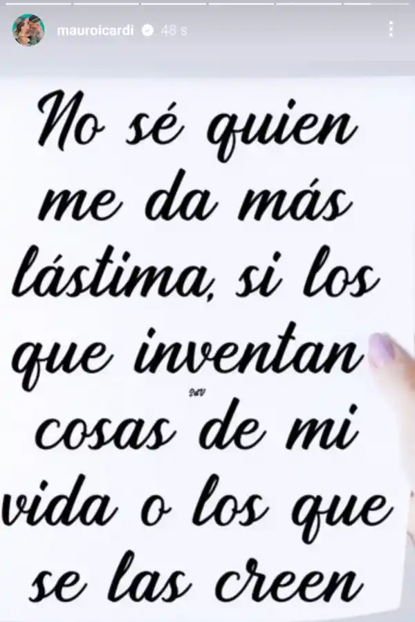 “Inventan cosas de mi vida”: Mauro Icardi desmintió su separación de Wanda Nara