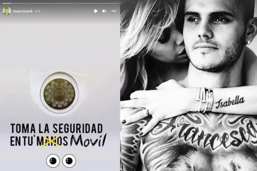 “Inventan cosas de mi vida”: Mauro Icardi desmintió su separación de Wanda Nara