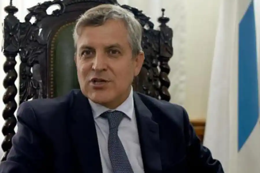 El presidente del superior tribunal de Justicia de la provincia, Daniel Leiva.