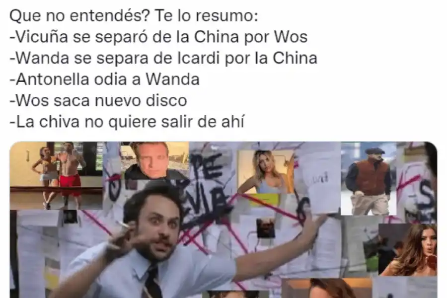 Wanda Nara le pidió el divorcio a Mauro Icardi y generó una oleada de memes