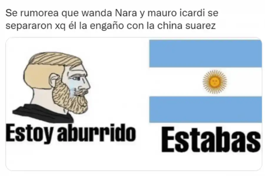 Wanda Nara le pidió el divorcio a Mauro Icardi y generó una oleada de memes