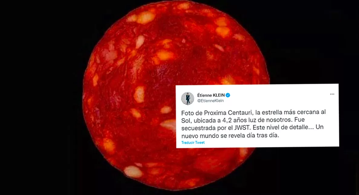 La publicación de Etienne Klein que generó polémica mundial