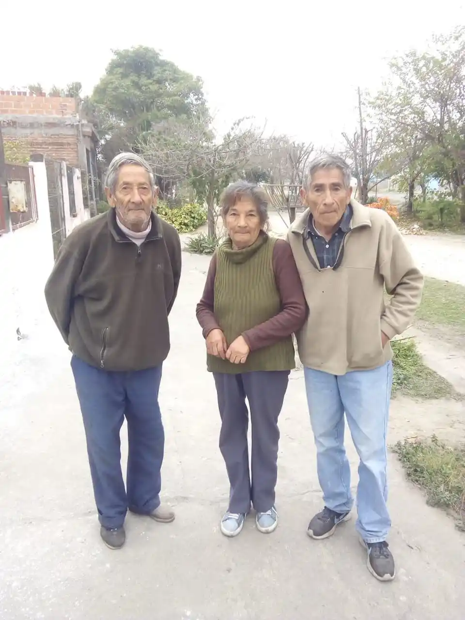 EN MONTEROS. Francisca Javiera Fernández y sus hermanos.  