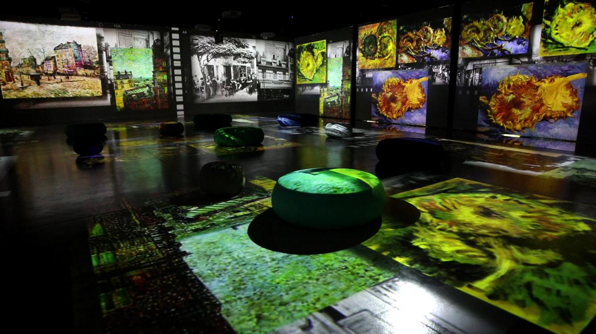 La muestra de Van Gogh invita a una experiencia multisensorial por la obra del arista holandés