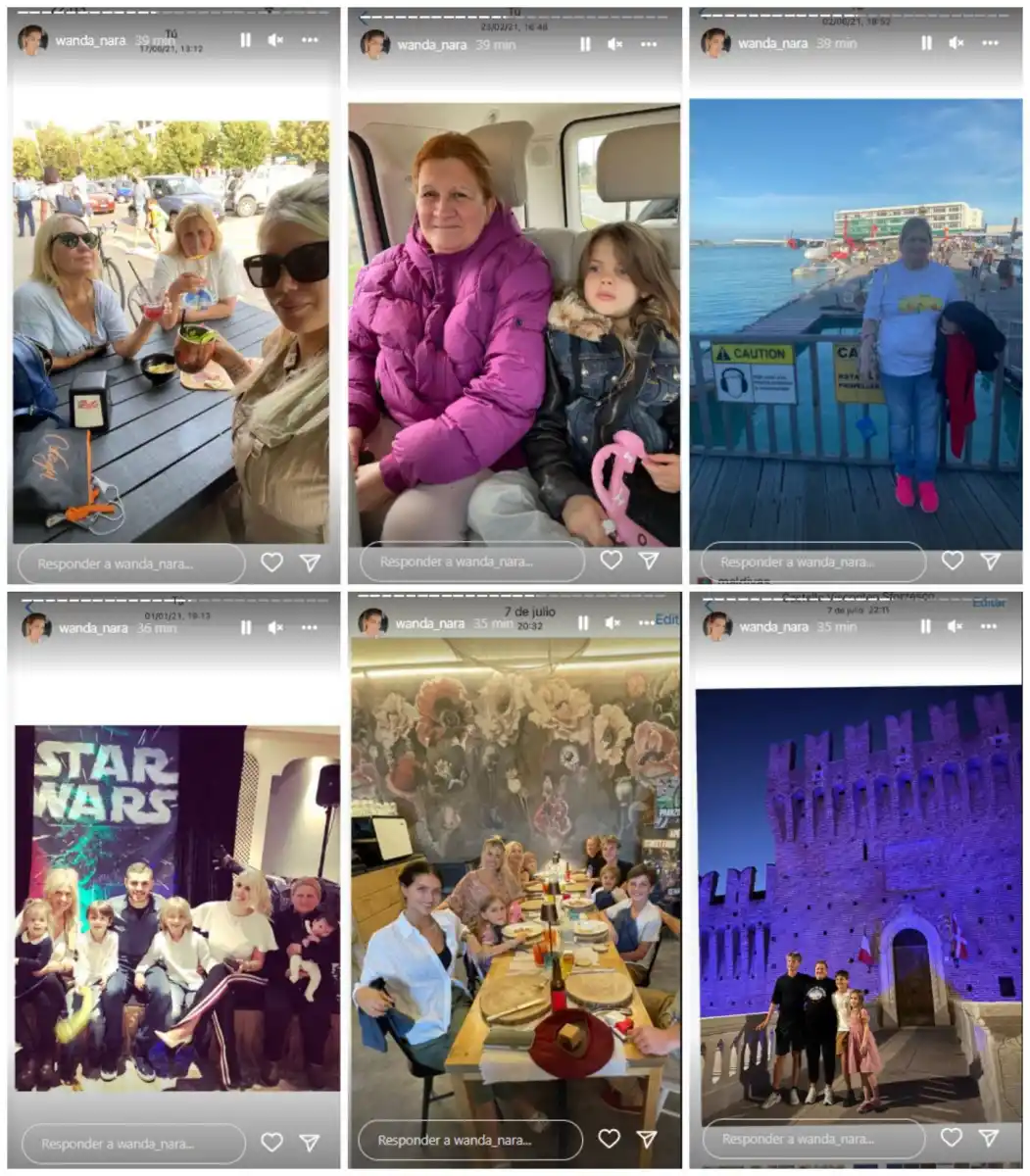 Wanda Nara publicó en sus redes fotos de su exempleada: vida de lujos y viajes en familia