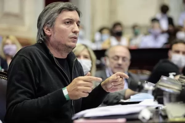 Máximo Kirchner: “Cristina nunca lo maltrató a Alberto”