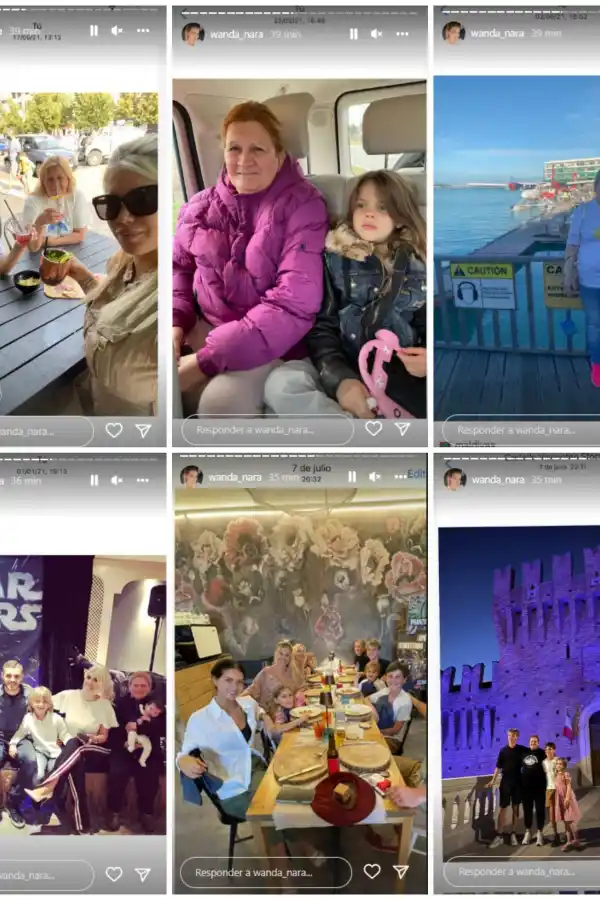 Wanda Nara publicó en sus redes fotos de su exempleada: vida de lujos y viajes en familia