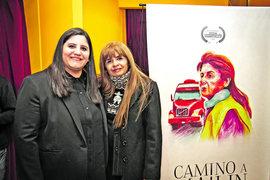 ESTRENO. Directora y protagonista juntas en el marco del pasado Festival Tucumán Cine.