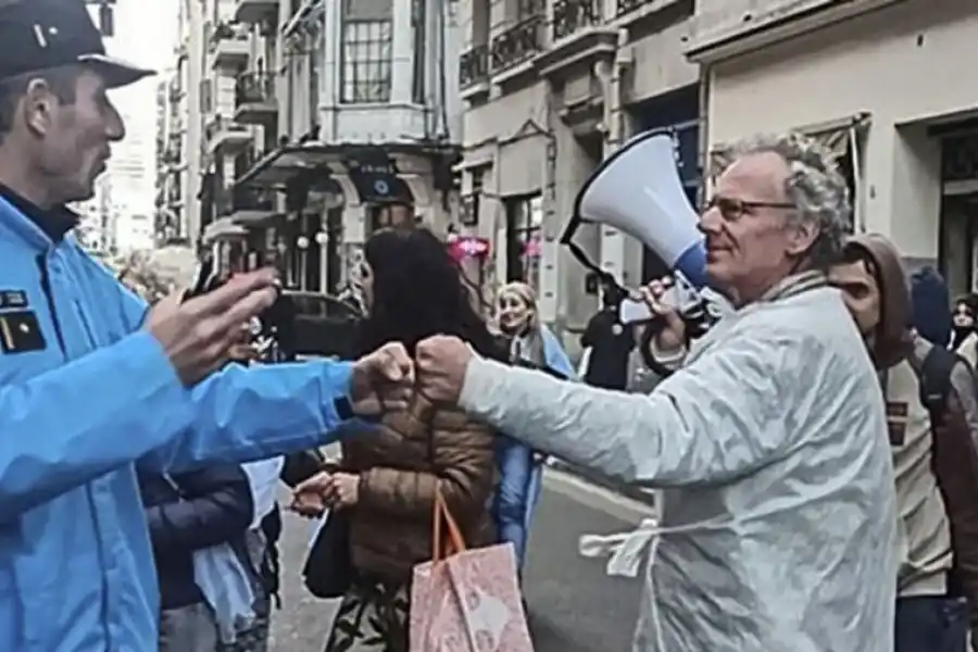 El imputado por amenazas 