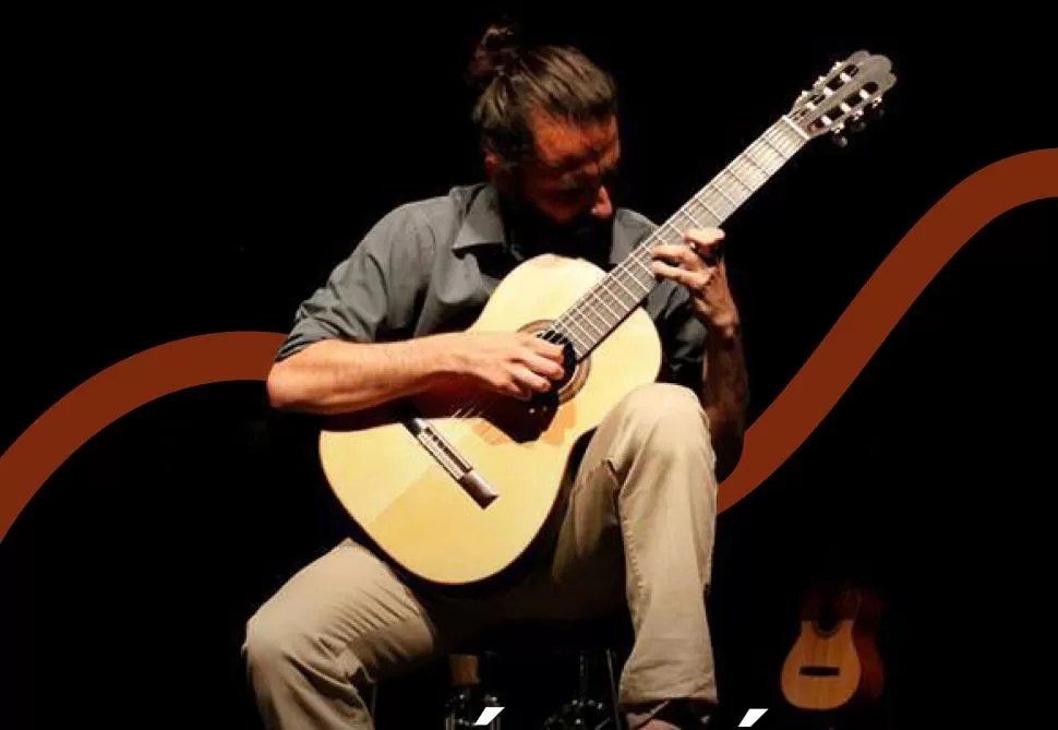 SOLISTA. Martín Páez de la Torre tocará la guitarra y el ronroco.  