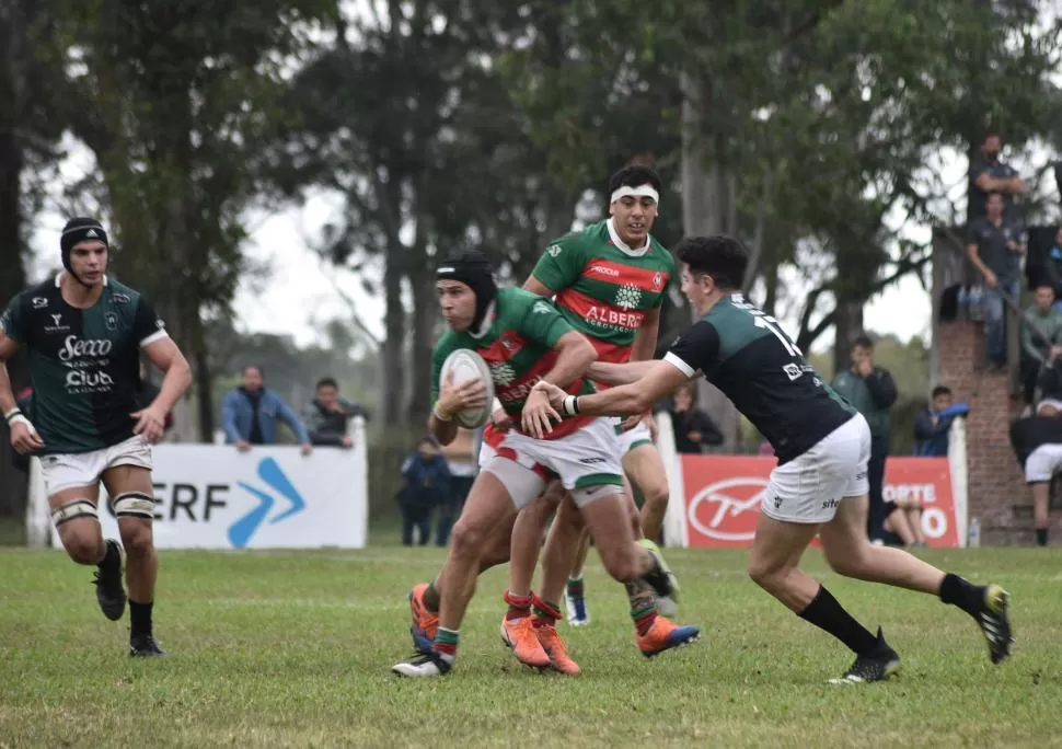 PARTIDAZO. Hasta ahora, Tucumán Rugby y Huirapuca han sido los mejores del “Súper 10”. El “Verdinegro” deberá defender su primer lugar ante los de Concepción. 