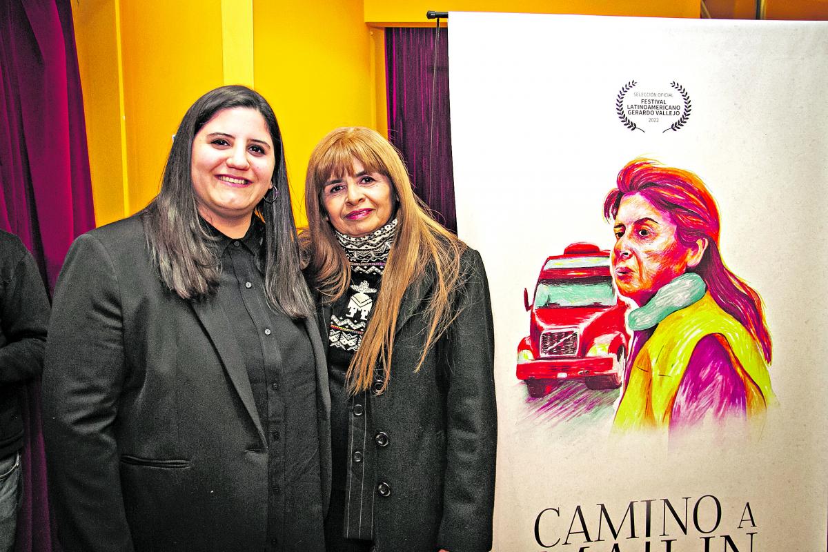 ESTRENO. Directora y protagonista juntas en el marco del pasado Festival Tucumán Cine.