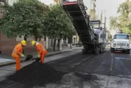 En el centro de la capital: cronograma de cortes y obras de repavimentación