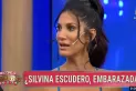 La respuesta de Silvina Escudero cuando le preguntaron si estaba embarazada: “¡se le escapó!”