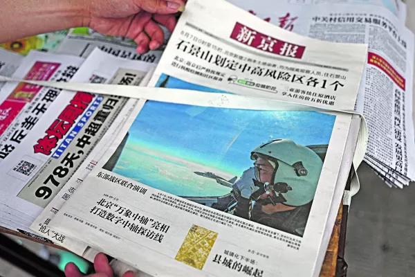 China extiende los ejercicios bélicos frente a Taiwán